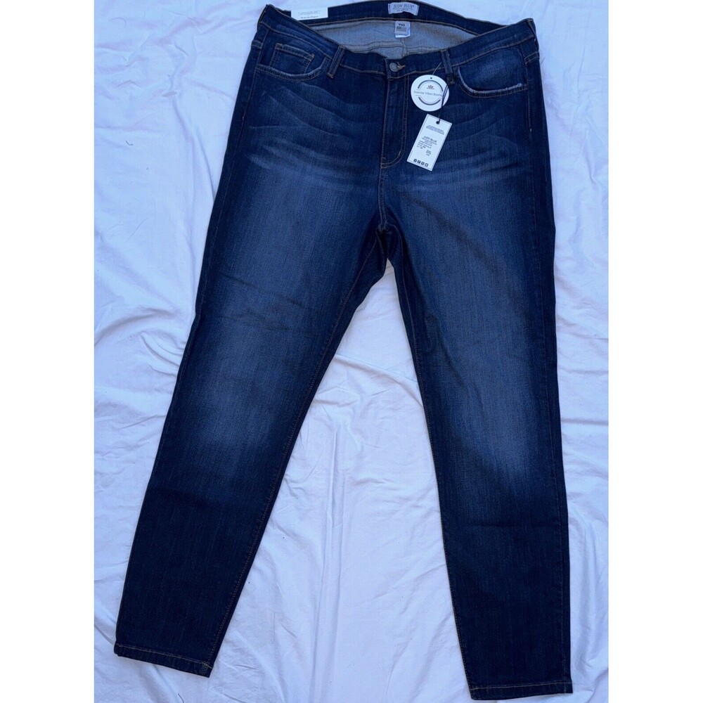 Judy Blue High Waist Skinny Non Distressed Jeans Style #8390 Size 2XL